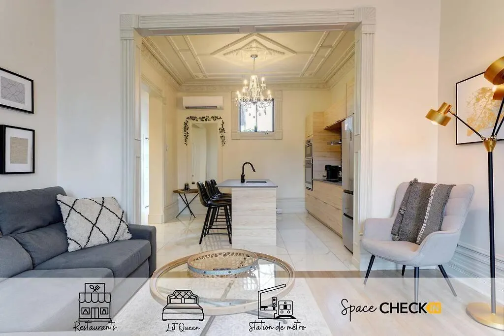 Chic St-Denis Modern & Comfortable Wifi Ac Montreal